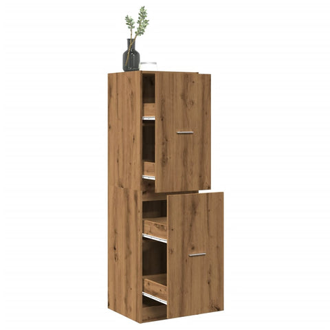 Apothecary Cabinet Artisian Oak 40x41x144.5 cm Engineered Wood 3309644