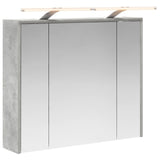 Bathroom Mirror Cabinet Concrete Grey 73.5 x 16 x 62.5 cm 889178
