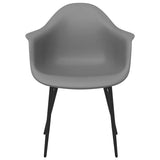 Dining Chairs 6 pcs Grey PP 3082358
