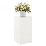 Plant Stand White 30 x 30 x 60 cm Steel 8012476