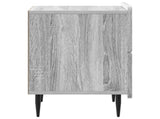 Bedside Cabinet 2 pcs Grey Sonoma 43 x 34.5 x 49.5 cm 894308