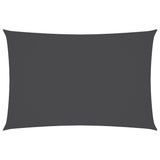 Sunshade Sail Oxford Fabric Rectangular 5x7 m Anthracite 135110