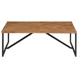 Coffee Table 110x110x36 cm Solid Acacia Wood 247699