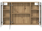 Bathroom Mirror Cabinet Artisian Oak 83.5 x 15.5 x 70 cm 889270