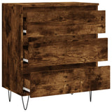 Sideboard Smoked Oak 60x35x70 cm Engineered Wood 827185