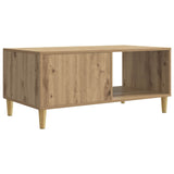 Coffee Table Artisan Oak 90 x 50 x 40 cm Engineered Wood 894734
