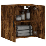 Wall Cabinet Smoked Oak 60x31x60 cm Engineered Wood 829985