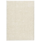 Rug ISTAN High Pile Shiny Look Cream 140x200 cm 375665
