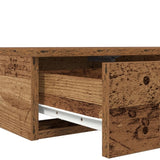 ZNTS Bedside Tables Old Wood Solid Reclaimed Wood 135 x 36.5 x 16.5 cm 866993