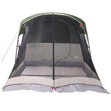 Family Tent Tunnel 8-Person Green Waterproof 94785