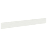 Lawn Edging 30 pcs 100 x 12 cm Steel White 8008790