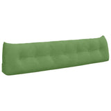 Back Pillow Light Green 200 x 24 x 50 cm Velvet 42014606