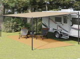 Tent Carpet Sand 250x550 cm HDPE 4002298
