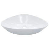 Wash Basin 58.5x39x14 cm Ceramic White 143901