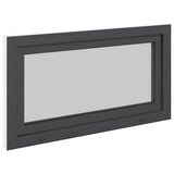 Basement Window "RISOR" 110x60 cm Tilt&Turn DIN Left Anthracite 4108458