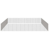 Free Range Animal Enclosure 48-Panel 54x100 cm Galvanised Iron 3321350