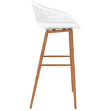 7 Piece Bar Set White 3057449