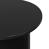 Side Table Set with Storage 2 pcs Black Oak Engineered Wood 8001029