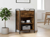Sideboard Smoked Oak 40 x 33 x 80.5 cm Engineered Wood 8013802