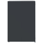 Wheelie Bin Storage for 5 Bins Anthracite 345x79x117 cm Steel 3279985