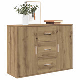 Sideboard Artisan Oak 90x29.5x65 cm Engineered Wood 855979