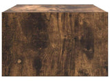 TV Cabinets 2 pcs Smoked Oak 60x31x25.5 cm Engineered Wood 861499