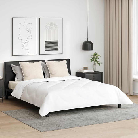Winter Duvet with Pillow 3 pcs White 240 x 220 cm Microfibre 3377857