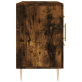 Sideboard Smoked Oak 100x36x60 cm Engineered Wood 828161