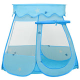 Children Play Tent with 250 Balls Blue 102x102x82 cm 3107723
