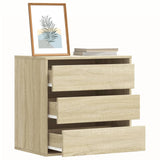 Corner Chest of Drawers Sonoma Oak 60x41x58 cm Engineered Wood 852845