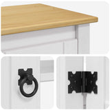 Aquarium Stand CORONA White and Brown 101.5 x 37 x 73 cm 300 kg 42034036
