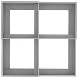 Garden Planter Silver 80 x 80 x 48 cm Stainless steel 865845