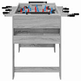 Foosball Table Grey Sonoma 125 x 60.5 x 80 cm Engineered Wood 858889