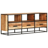 TV Cabinet 110x30x45 cm Solid Acacia Wood 327448