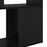 TV Cabinet Set Black 60 x 24 x 125.5 cm Engineered Wood 875196