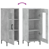 Sideboard Concrete Grey 34.5x34x90 cm Engineered Wood 828800