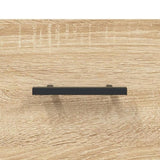 Highboard Sonoma Oak 69.5x34x180 cm Engineered Wood 3198684