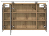 Bathroom Mirror Cabinet Artisian Oak 73.5 x 16 x 62.5 cm 889182