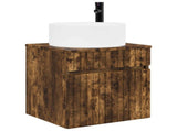 Bathroom Cabinet Set 3 pcs Smoked Oak 49 x 44.5 x 65.5 cm 3405782
