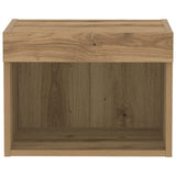 TV Cabinet Set with LED 2 pcs Artisan Oak 40 x 30 x 30 cm 863101