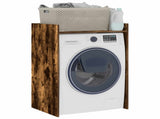 Wash Machine Cabinet with Storage Smoked Oak 67.5 x 48 x 97 cm 8006820