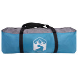 Camping Tent with Rainfly Water-resistant Dome Blue 42028531