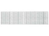 Gabion with 3.5 mm Wire and 5x10 cm Mesh 550x10x200 cm 3462581