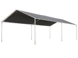 3 x 6m Heavy Duty Carport Garage Car Shelter Galvanized Steel Outdoor Open Canopy Tent Water UV T3398P325357