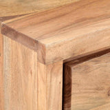323522 Console Table 100x35x76 cm Solid Acacia Wood with Live Edges