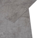 PVC Flooring Planks 5.02 m 2 mm Self-adhesive Concrete Grey 146598