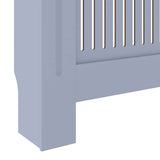 MDF Radiator Cover Grey 205 cm 325549