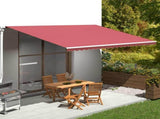 Awning Replacement Fabric Burgundy Red 500x350 cm Polyester 311972