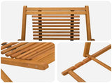 Deck Chair 3 Position Solid Eucalyptus Wood Natural 42024926