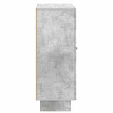 Sideboard Concrete Grey 66 x 34.5 x 90 cm Engineered Wood 893938